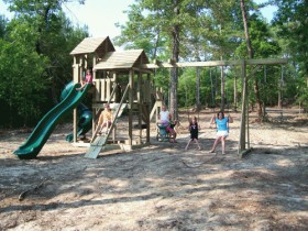 Spectacular split-level playset in Clayton