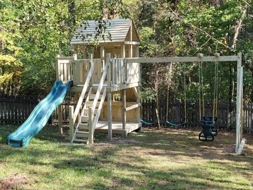 Custom playground in Cary NC