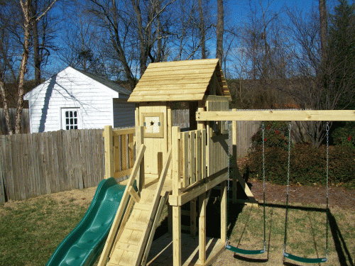 Great looking playground in Apex!