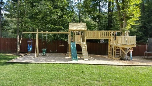 Custom playset in Manassas VA 2016