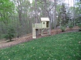 Midlothian Playset with Significant Slope