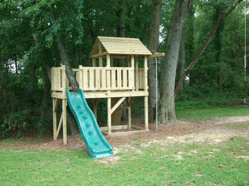 Fort with Tree Porch in Fuquay Varina