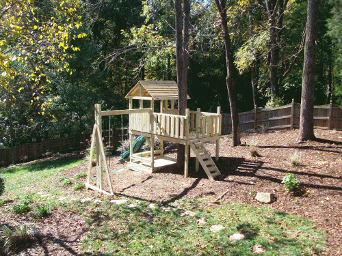 Playset with Tree Porch in Pittsboro