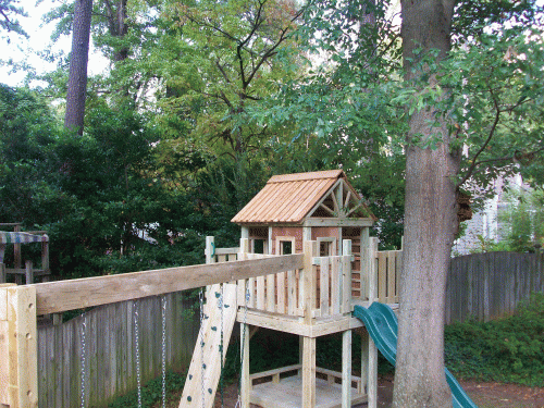 Cedar Shingle & Siding Playset