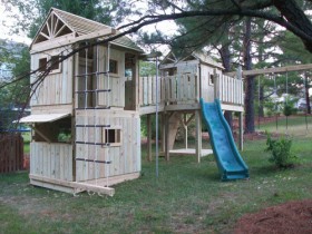 Double Playset in Wake Forest, Heritage Neighborhood
